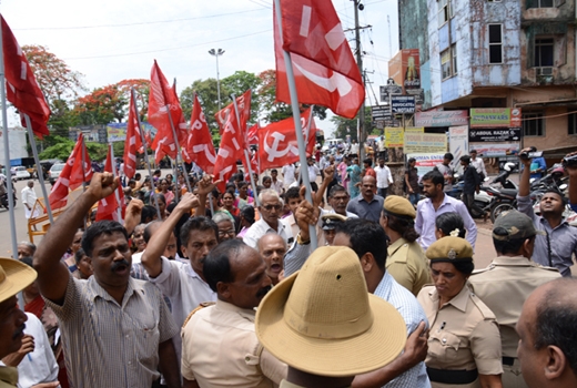 CPI Holds Jail Bharo Campaign  1